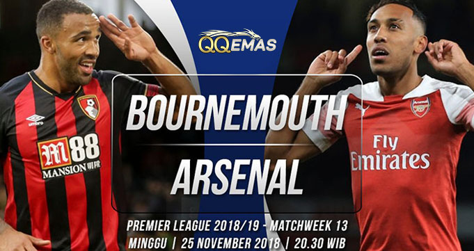 Prediksi Bola Bournemouth Vs Arsenal 25 November 2018