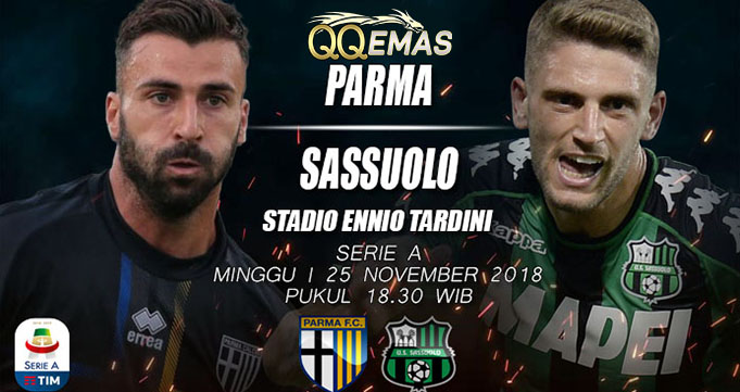 Prediksi Bola Parma Vs Sassuolo 25 November 2018