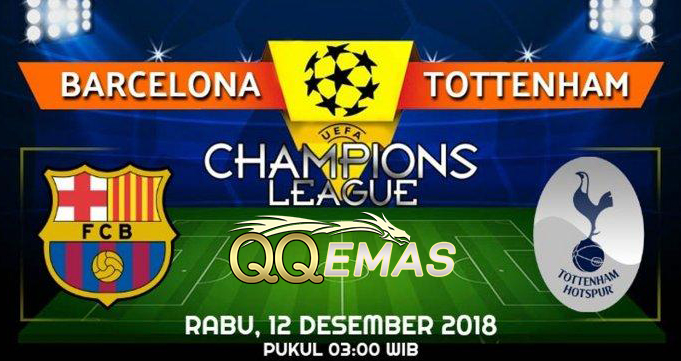 Prediksi Bola Barcelona Vs Totenham 12 Desember 2018
