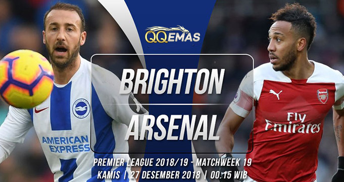 Prediksi Bola Brighton Vs Arsenal 27 Desember 2018
