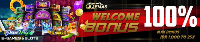 welcome bonus 100% slot