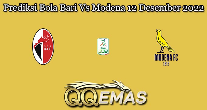 Prediksi Bola Bari Vs Modena 12 Desember 2022